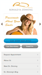 Mobile Screenshot of drdinning.com